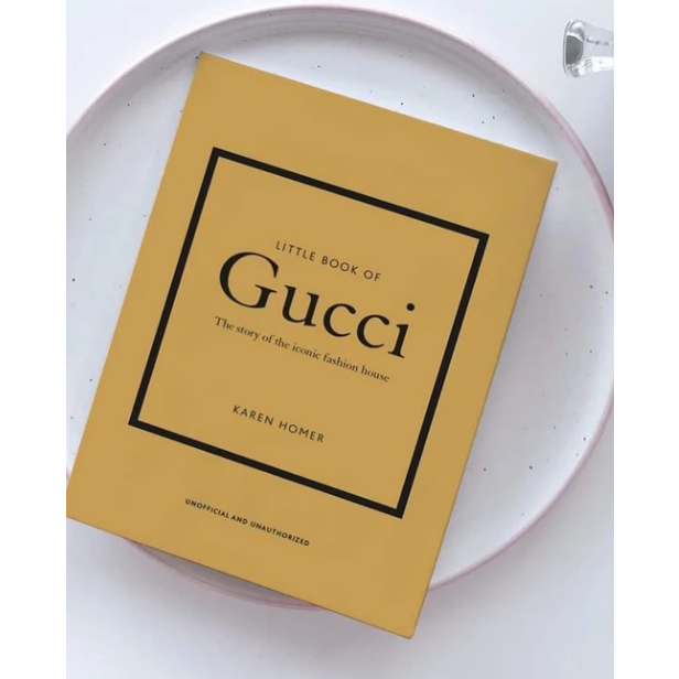 Designer Book Décor - Gucci - Wyld Blue